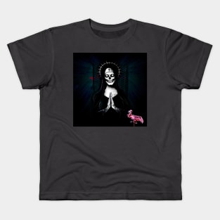 DBF Skull Nun Tee Kids T-Shirt